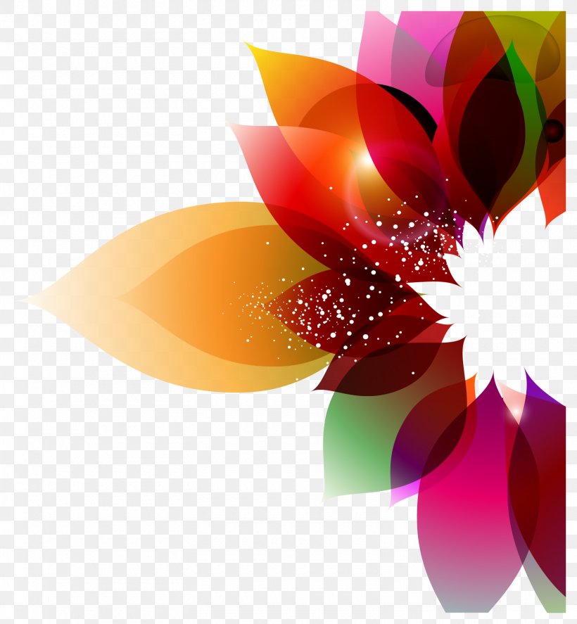 Color Flower Abstract Art Floral Design, PNG, 1560x1689px, Color, Abstract Art, Art, Dahlia, Floral Design Download Free