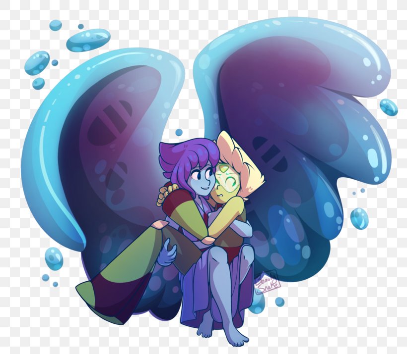 Peridot Lapis Lazuli Fan Art Amethyst, PNG, 811x715px, Watercolor, Cartoon, Flower, Frame, Heart Download Free