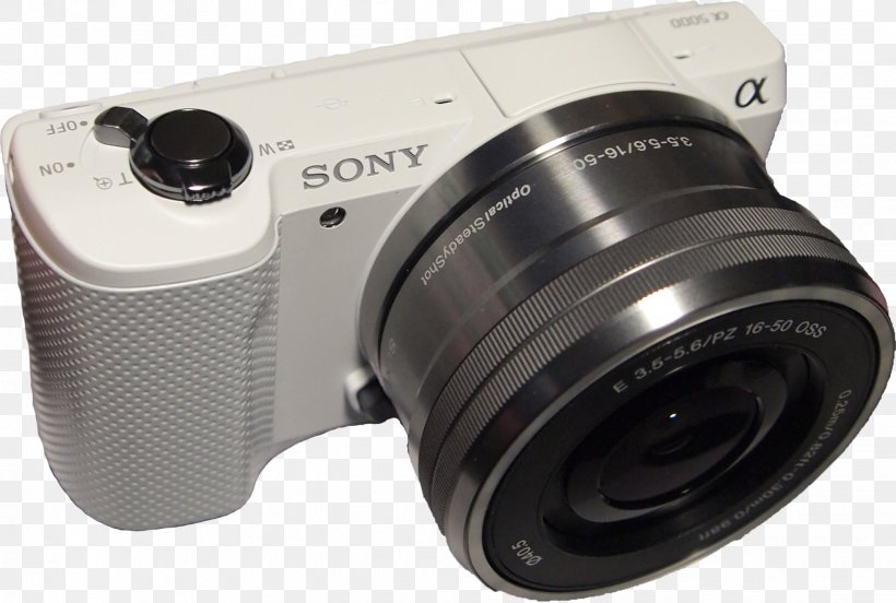 Sony α5000 Digital SLR Sony α5100 Mirrorless Interchangeable-lens Camera Camera Lens, PNG, 1965x1323px, Digital Slr, Camera, Camera Accessory, Camera Lens, Cameras Optics Download Free
