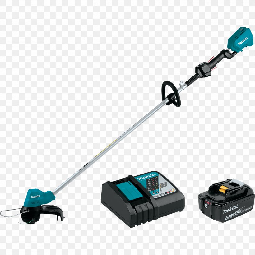 String Trimmer Hedge Trimmer Makita Cordless Lithium-ion Battery, PNG, 1500x1500px, String Trimmer, Battery, Brushless Dc Electric Motor, Chainsaw, Cordless Download Free
