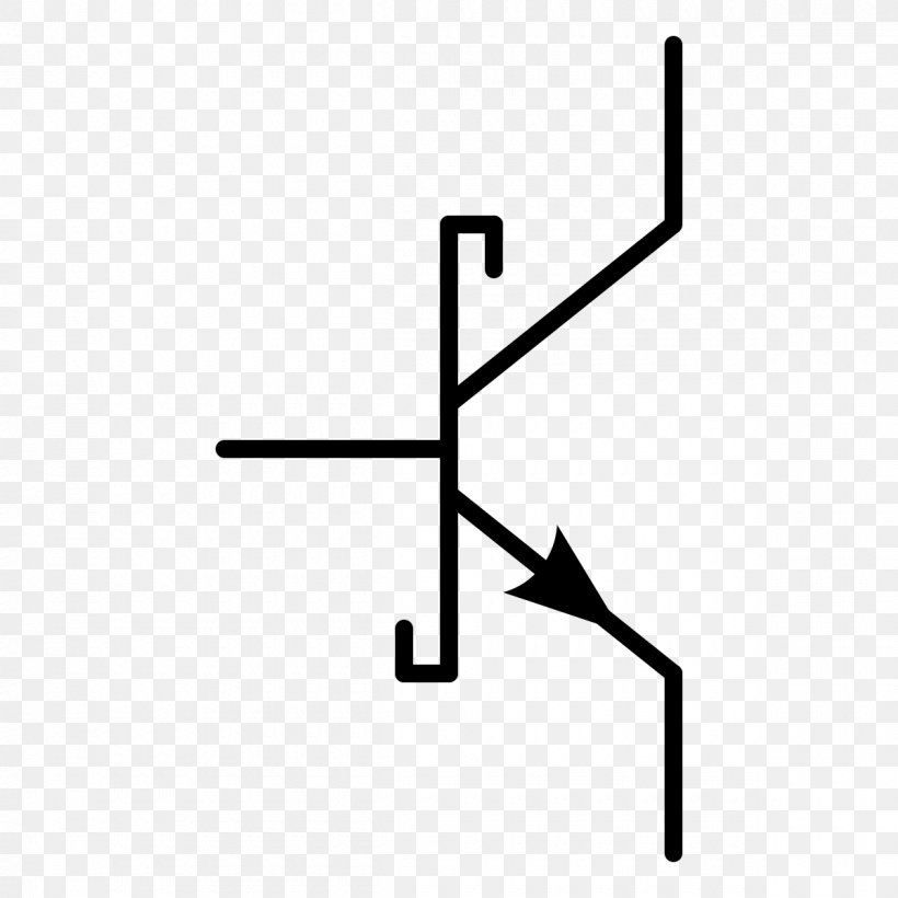 Bipolar Junction Transistor Schottky Diode Schottky Transistor Electronic Symbol, PNG, 1200x1200px, Transistor, Area, Bipolar Junction Transistor, Black, Black And White Download Free
