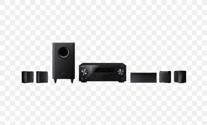 Blu-ray Disc Home Theater Systems Pioneer HTP-072 5.1 Surround Sound Pioneer Corporation, PNG, 1000x605px, 51 Surround Sound, Bluray Disc, Audio, Audio Equipment, Av Receiver Download Free