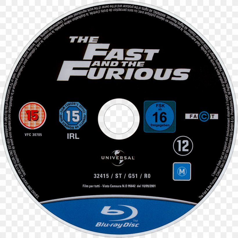 Dominic Toretto Letty The Fast And The Furious Brian O'Conner Film, PNG, 1000x1000px, 2 Fast 2 Furious, Dominic Toretto, Brand, Compact Disc, Dvd Download Free