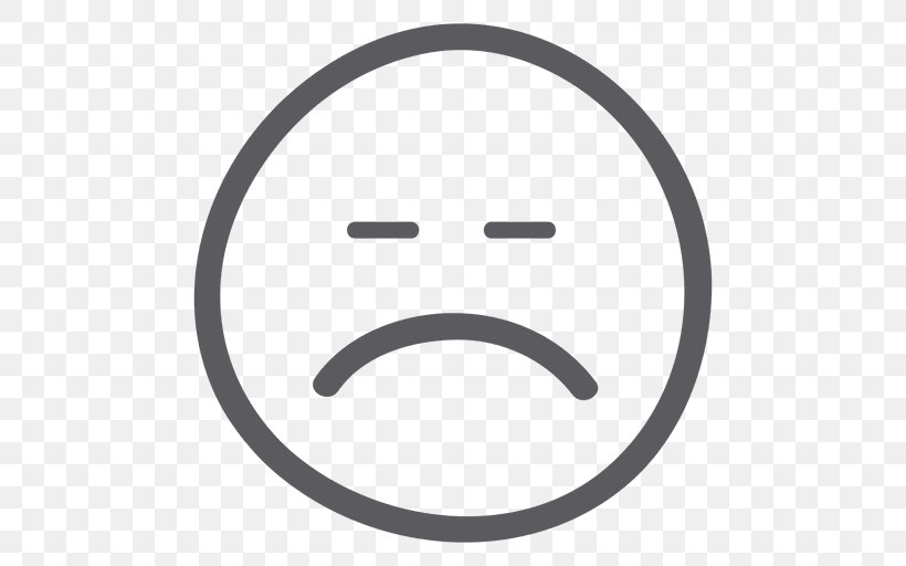 Smiley Face Emoticon Sadness Clip Art, PNG, 512x512px, Smiley, Black And White, Emoji, Emoticon, Eye Download Free
