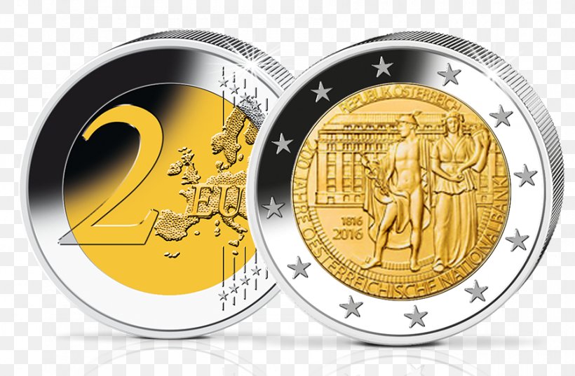 Austria 2 Euro Coin Bank, PNG, 900x590px, 2 Euro Coin, Austria, Banco Nacional De Costa Rica, Bank, Birthday Download Free