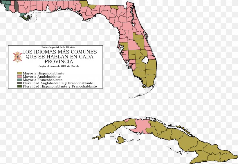 Florida Linguistic Map Language Hurricane Irma, PNG, 2000x1376px, Florida, Area, Border, Calendar, Ecoregion Download Free