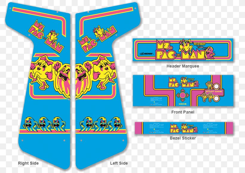 Ms. Pac-Man Video Game Line Font, PNG, 800x579px, Ms Pacman, Area, Games, Pacman, Recreation Download Free