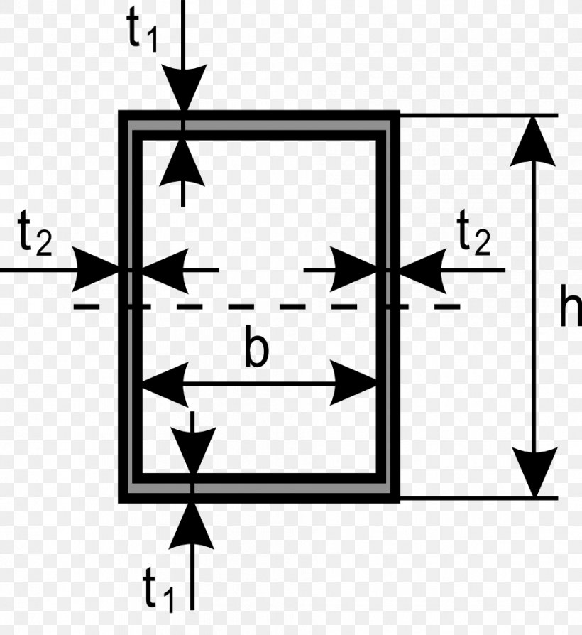 Timoshenko Beam Theory Bending Structure Sedlo Priehyb, PNG, 939x1024px, Beam, Area, Bending, Black And White, Diagram Download Free