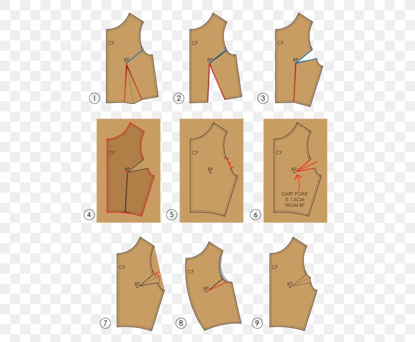 Dart Sewing Pattern Grading Clothing Pattern, PNG, 500x675px, Dart, Blouse, Clothing, Drawing, Fashion Download Free