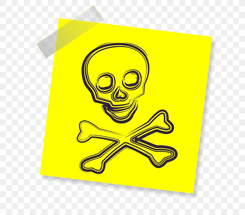 Skull And Crossbones Clip Art Openclipart Skeleton, PNG, 720x720px, Skull And Crossbones, Area, Cartoon, Evil, Material Download Free