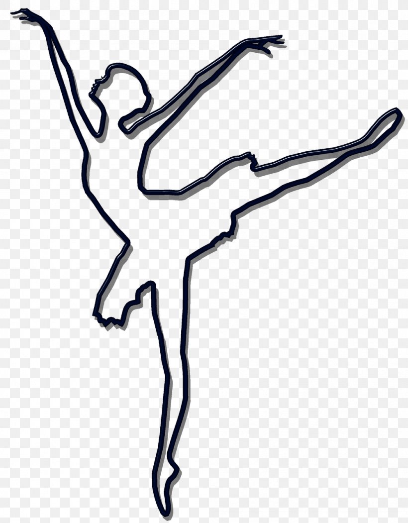 Ballet Dancer Black And White Line Art Silhouette, PNG, 998x1280px, Watercolor, Cartoon, Flower, Frame, Heart Download Free