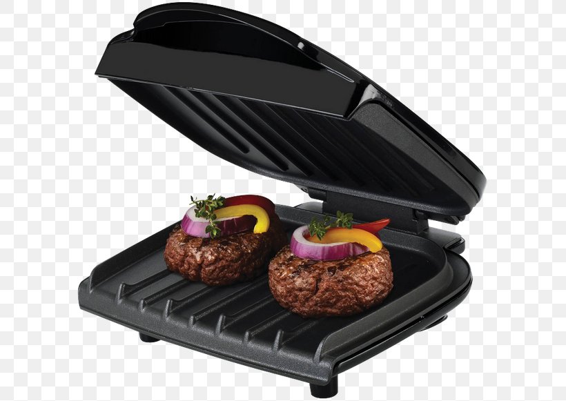 Barbecue George Foreman Grill Grilling Panini George Foreman GGR50B, PNG, 600x581px, Barbecue, Contact Grill, Cooking, Cooking Ranges, Cuisine Download Free