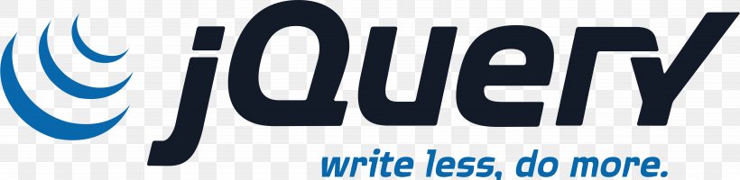 JQuery Logo JavaScript Node.js Front And Back Ends, PNG, 5000x1224px, Jquery, Angularjs, Blue, Brand, Cascading Style Sheets Download Free