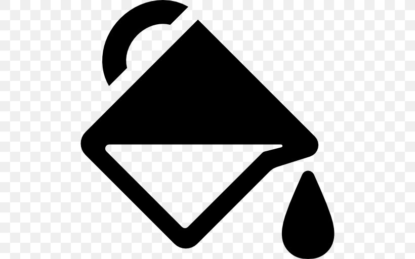 Juice Drop, PNG, 512x512px, Symbol, Area, Black, Black And White, Ink Download Free