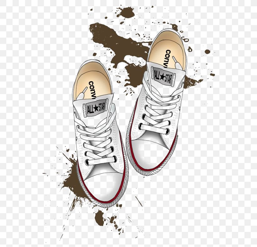 Converse Drawing Shoe Chuck Taylor All-Stars Illustration, PNG, 564x788px, Converse, Brand, Canvas, Chuck Taylor Allstars, Clothing Download Free