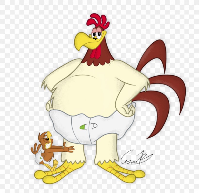 Foghorn Leghorn Henery Hawk Leghorn Chicken Daffy Duck Chickenhawk, PNG, 906x881px, Foghorn Leghorn, Animation, Art, Beak, Bird Download Free