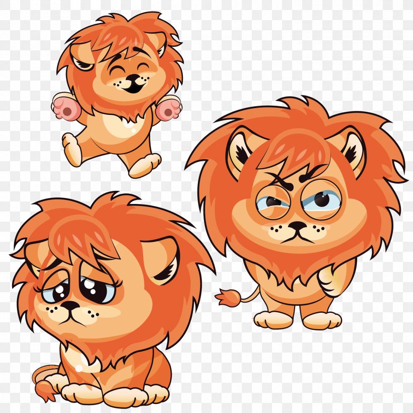 Lion Tiger Cartoon Image, PNG, 1500x1500px, Lion, Anger, Animal Figure, Animation, Art Download Free