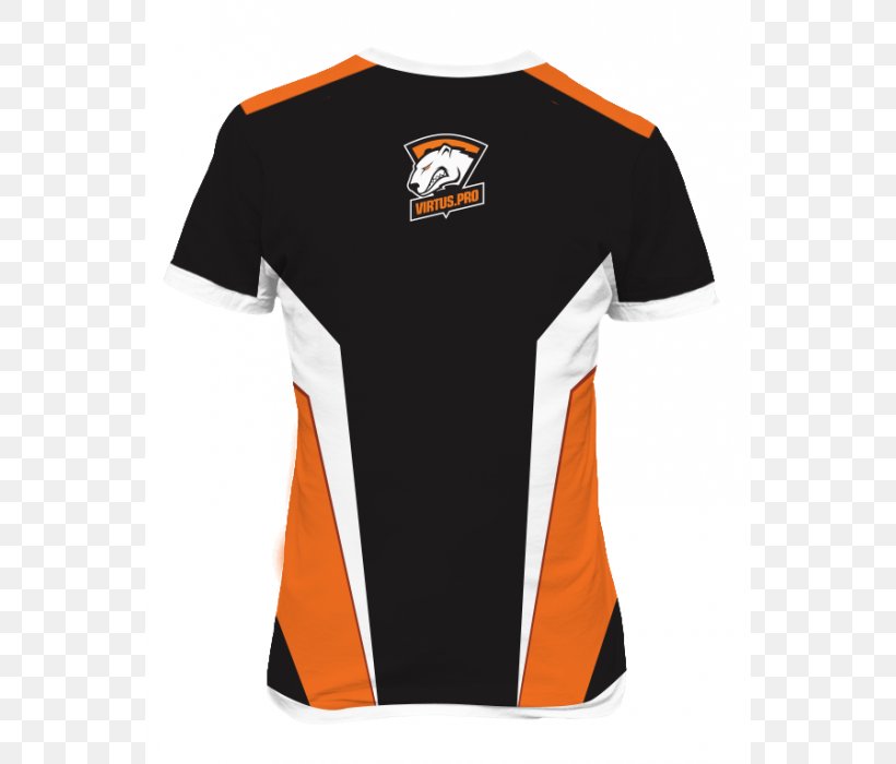 T-shirt Sports Fan Jersey Virtus.pro Sleeve, PNG, 700x700px, Tshirt, Active Shirt, Brand, Clothing, Electronic Sports Download Free