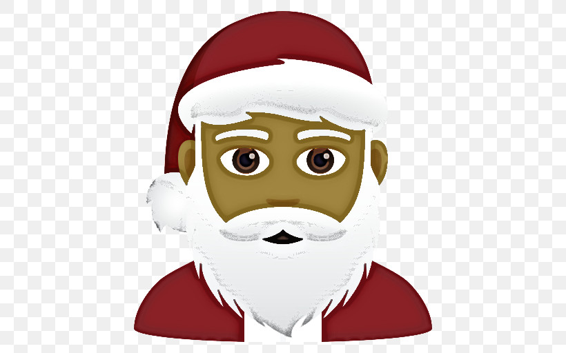 Santa Claus, PNG, 512x512px, Emoji, Beard, Christmas Day, Emoticon, Santa Claus Download Free