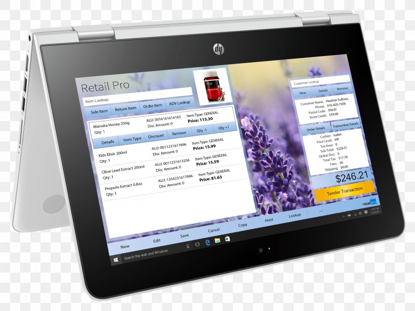 Tablet Computers Hewlett-Packard Handheld Devices Point Of Sale Retail, PNG, 2800x2105px, Tablet Computers, Business, Chain Store, Computer, Computer Monitor Download Free