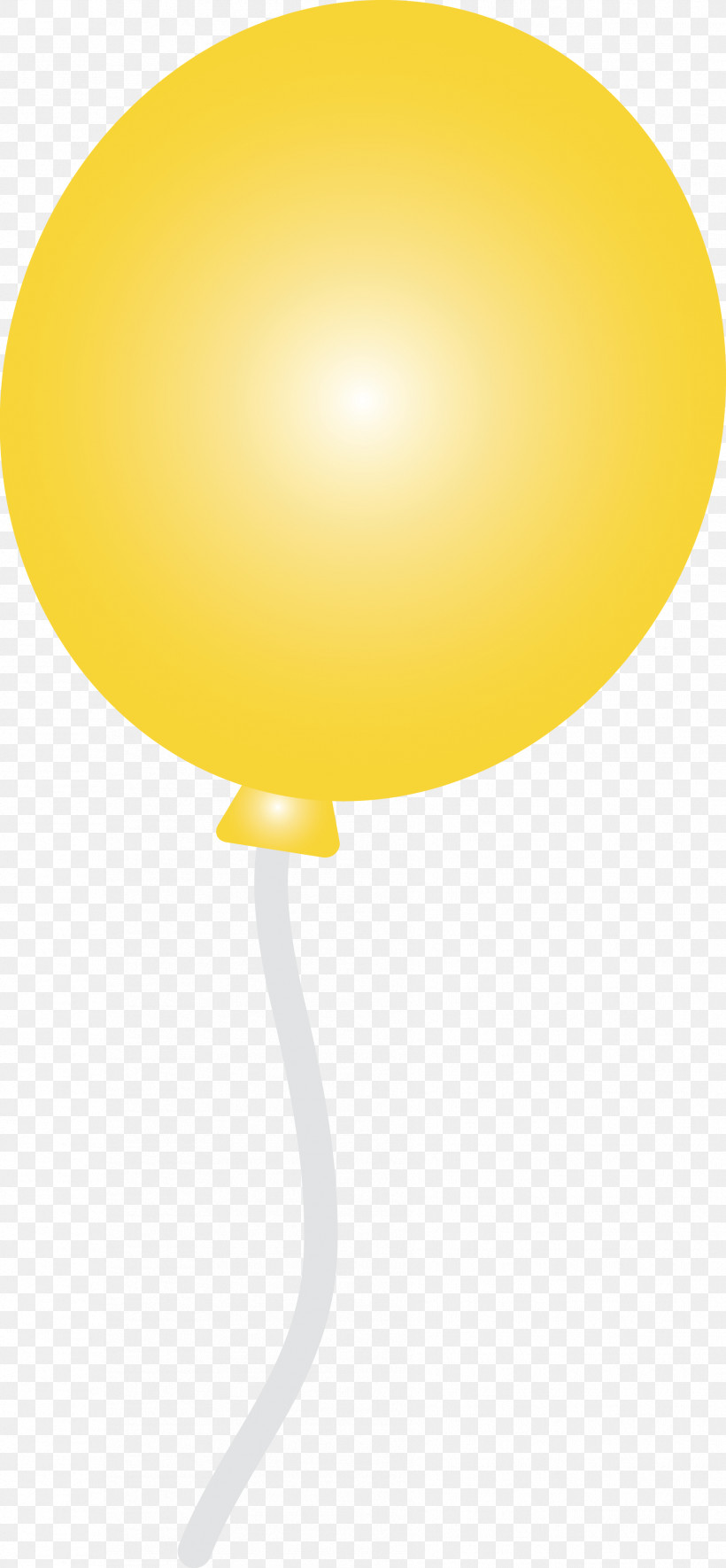 Balloon, PNG, 1806x3900px, Balloon, Party Supply, Yellow Download Free