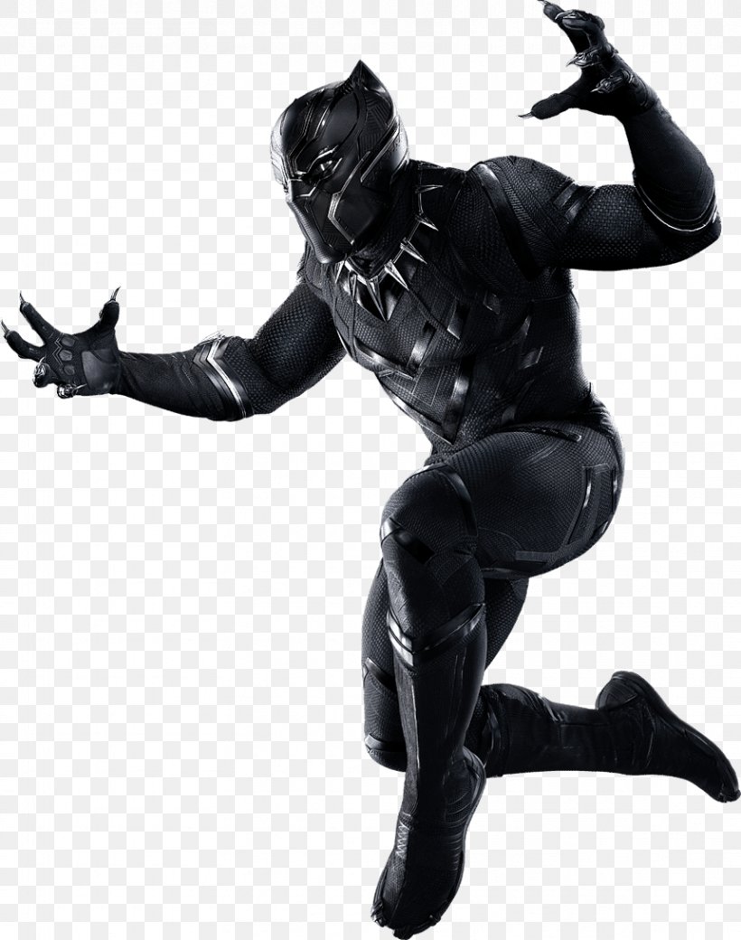 Black Panther Captain America War Machine Iron Man Falcon, PNG, 859x1090px, Black Panther, Action Figure, Avengers Infinity War, Black And White, Captain America Download Free