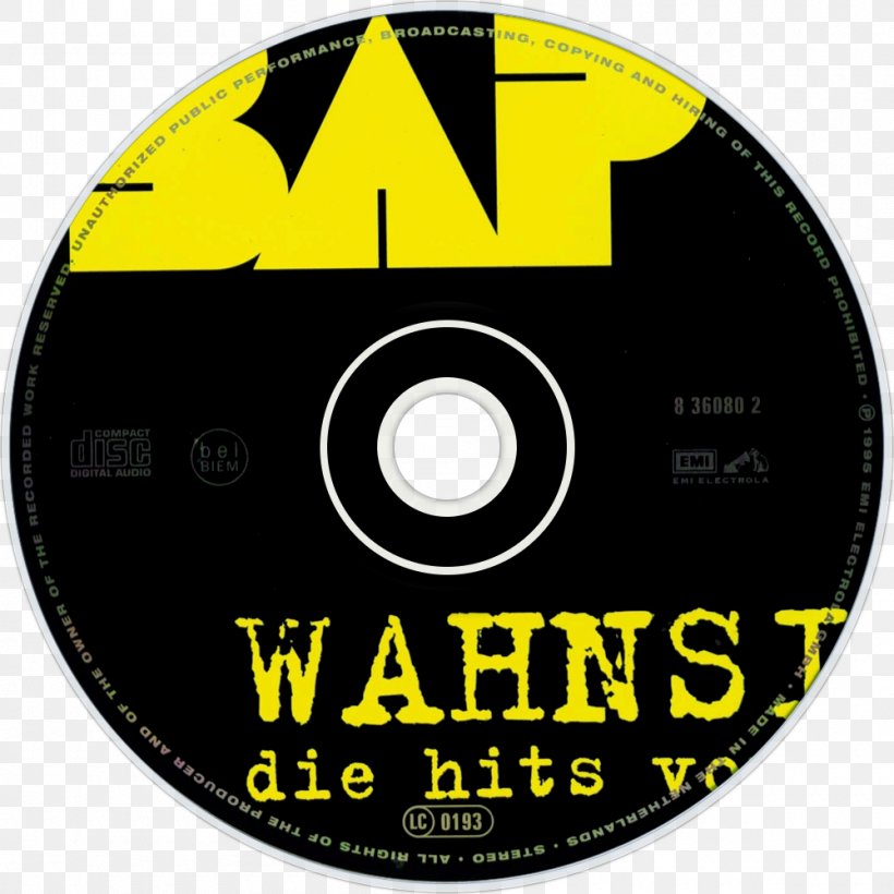 Compact Disc Wahnsinn: Die Hits Von 79-95 DVD BAP, PNG, 1000x1000px, Watercolor, Cartoon, Flower, Frame, Heart Download Free