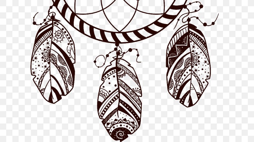 Dreamcatcher Drawing, PNG, 640x460px, Dreamcatcher, Art, Black And White, Body Jewelry, Drawing Download Free