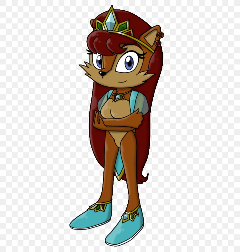 Princess Sally Acorn Sonic The Hedgehog Alicia Acorn Drawing, PNG, 393x860px, Princess Sally Acorn, Alicia Acorn, Art, Cartoon, Character Download Free