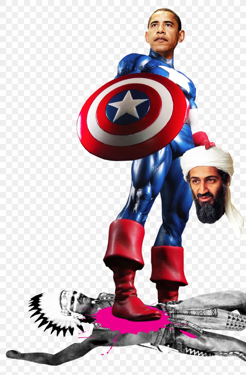 Osama Bin Laden Captain America Cartoon Muslim Brotherhood, PNG, 879x1341px, Osama Bin Laden, Captain America, Cartoon, Fictional Character, Islam Download Free