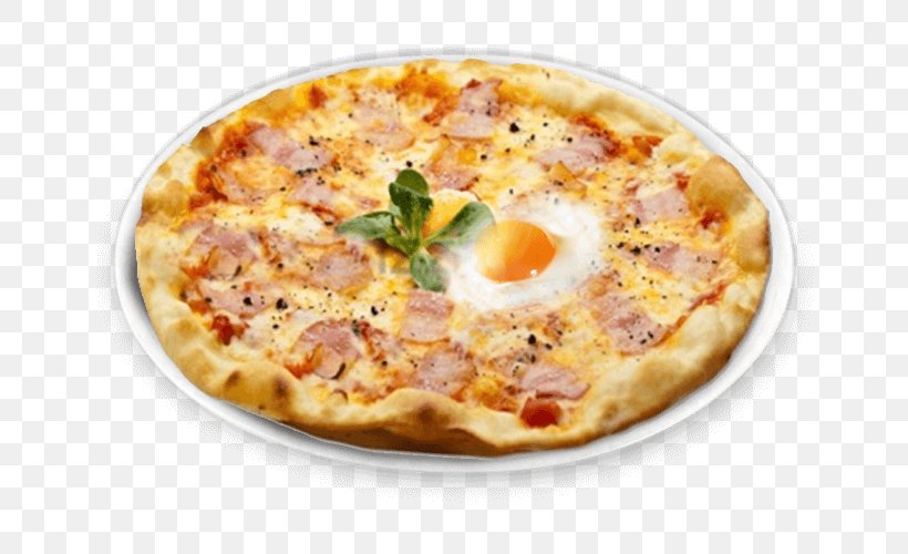 Pizza Carbonara Bacon Calzone Italian Cuisine, PNG, 700x500px, Pizza, American Food, Bacon, California Style Pizza, Calzone Download Free