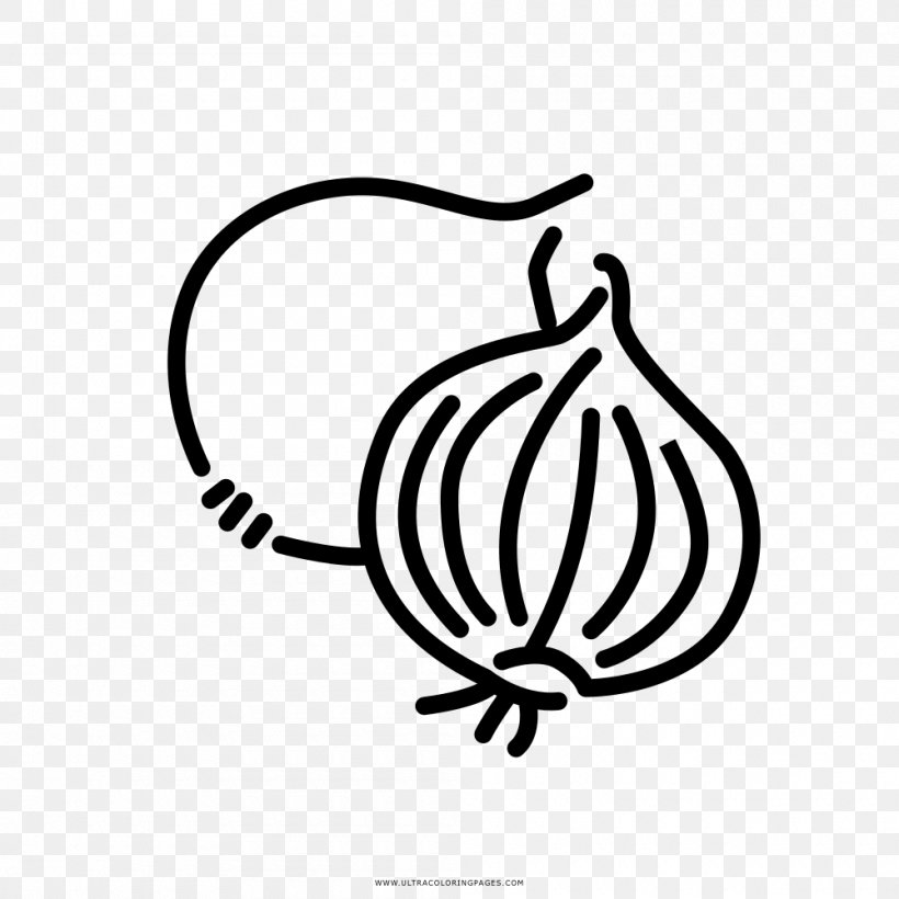 Onion Organic Food Vegetable Drawing Vegetarian Cuisine, PNG, 1000x1000px, Onion, Artwork, Ausmalbild, Bell Pepper, Black And White Download Free