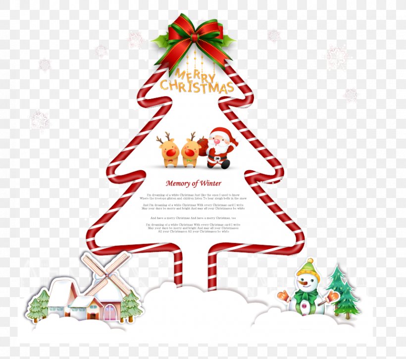 Christmas Tree Santa Claus, PNG, 860x761px, Christmas Tree, Area, Christmas, Christmas Decoration, Christmas Ornament Download Free