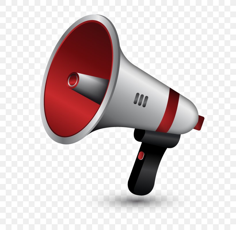 Megaphone Download Icon, PNG, 800x800px, Megaphone, Amplifier, Drawing, Icon Design, Red Download Free