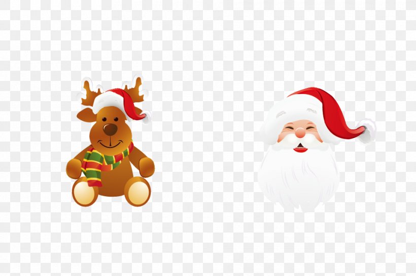 Santa Claus Reindeer Christmas Ornament Christmas Decoration, PNG, 960x640px, Santa Claus, Christmas, Christmas Decoration, Christmas Ornament, Christmas Tree Download Free