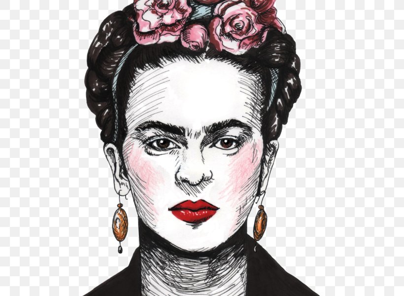 T-shirt Frida Mexico Female Artist, PNG, 600x600px, Tshirt, Art, Artist, Clothing Sizes, Face Download Free