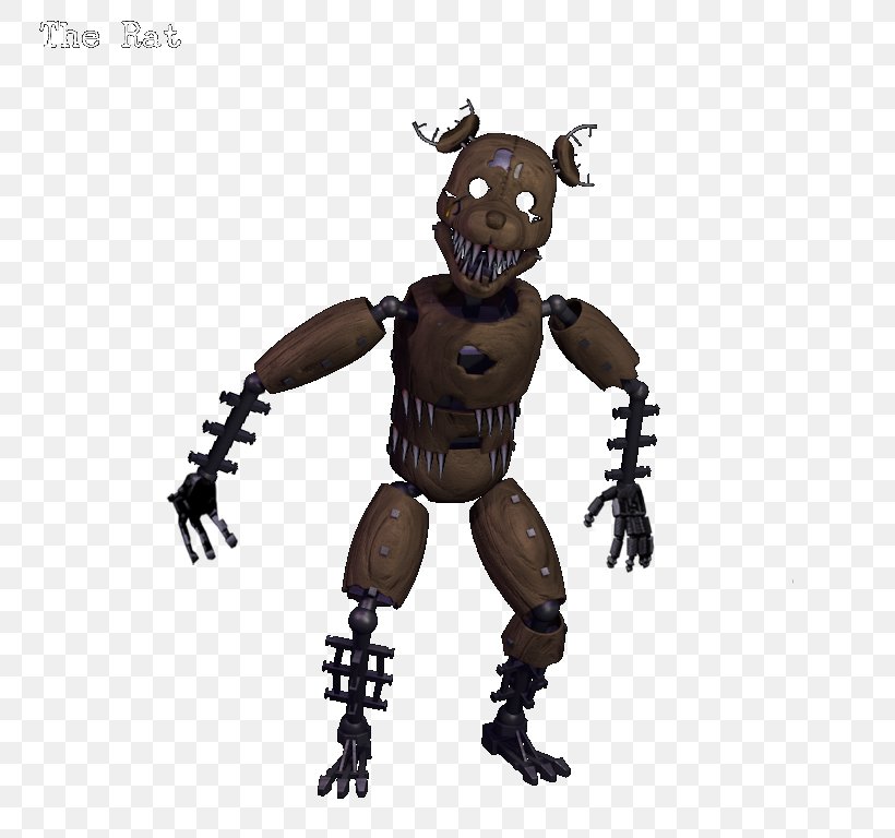 Five Nights At Freddy's 4 Rat Five Nights At Freddy's 2 Synonyms And Antonyms, PNG, 768x768px, Rat, Action Figure, Android, Animatronics, Cat Download Free