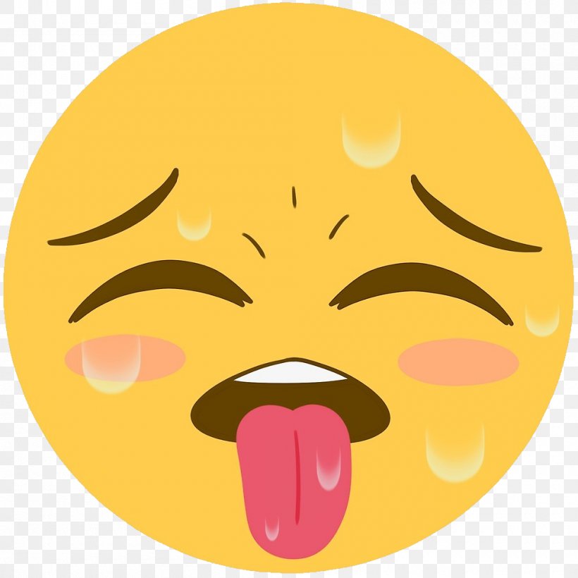 Smiley Emoji Emoticon Discord Emote, PNG, 1000x1000px, Watercolor, Cartoon, Flower, Frame, Heart Download Free