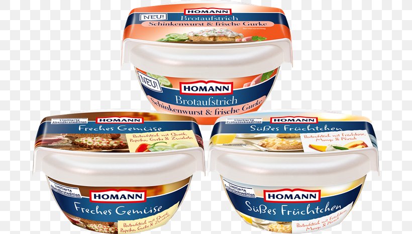 Cream Spread Food Homann Feinkost GmbH Dish, PNG, 690x466px, Cream, Bean, Convenience Food, Cucumber, Dairy Product Download Free