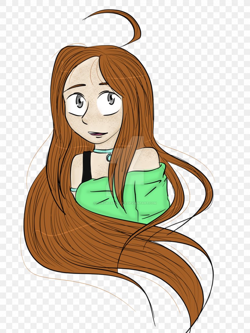 Hair Coloring Brown Hair Human Hair Color Long Hair, PNG, 1024x1365px, Watercolor, Cartoon, Flower, Frame, Heart Download Free