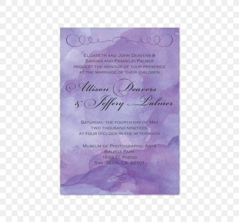Wedding Invitation Convite, PNG, 570x760px, Wedding Invitation, Convite, Lavender, Lilac, Magenta Download Free