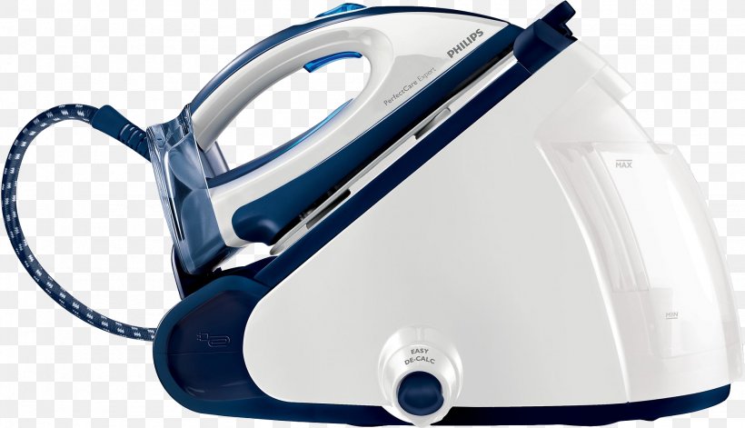 Clothes Iron Philips Steam Generator Home Appliance, PNG, 1944x1117px, Clothes Iron, Hardware, Home Appliance, Ironing, Kettle Download Free