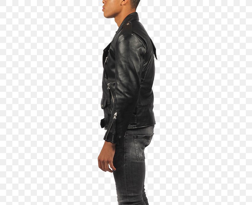 Leather Jacket Material Shoulder Black M, PNG, 375x670px, Leather Jacket, Black, Black M, Jacket, Leather Download Free