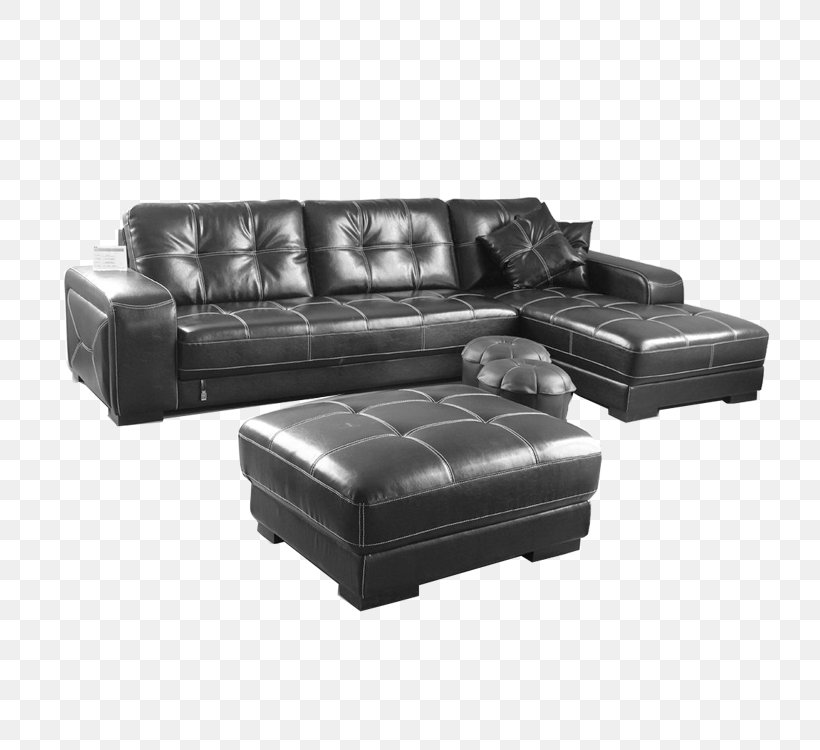 Loveseat Ottoman Couch Stool, PNG, 750x750px, Loveseat, Black, Chair, Coffee Table, Couch Download Free