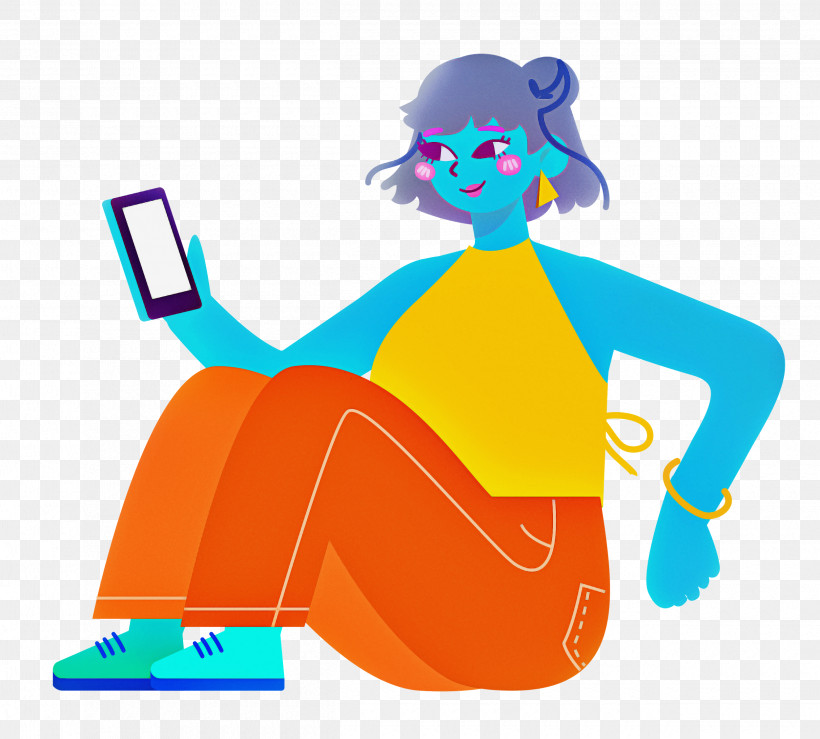 Sitting Sitting On Floor, PNG, 2500x2254px, Sitting, Behavior, Cartoon, Character, Line Download Free
