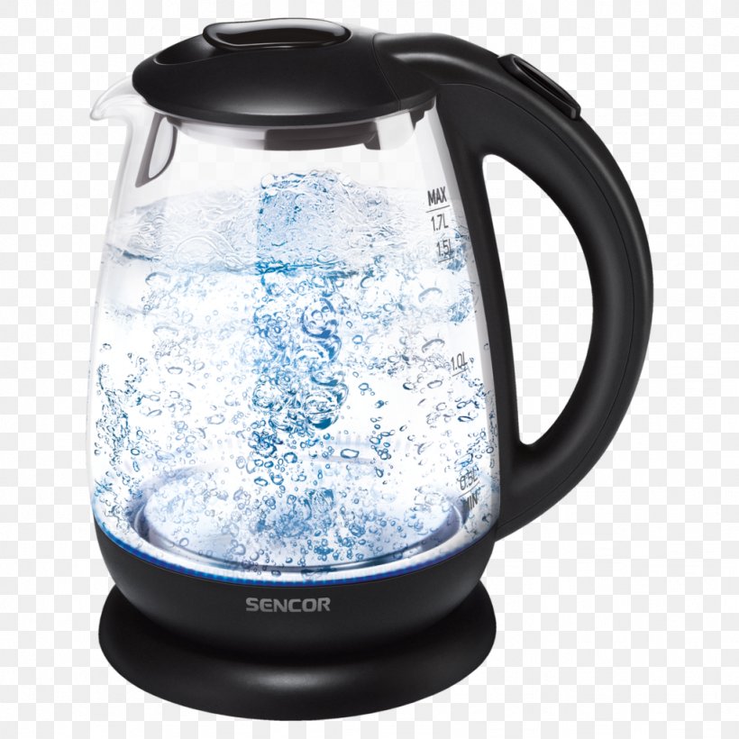 Electric Kettle Electric Water Boiler Boiling Glass, PNG, 1024x1024px, Electric Kettle, Boiling, Boiling Point, Electric Water Boiler, Glass Download Free