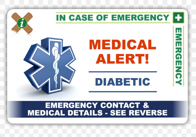 In Case Of Emergency Diabetes Mellitus Emergency Medical Services Health, PNG, 1000x700px, In Case Of Emergency, Allergy, Area, Asthma, Brand Download Free