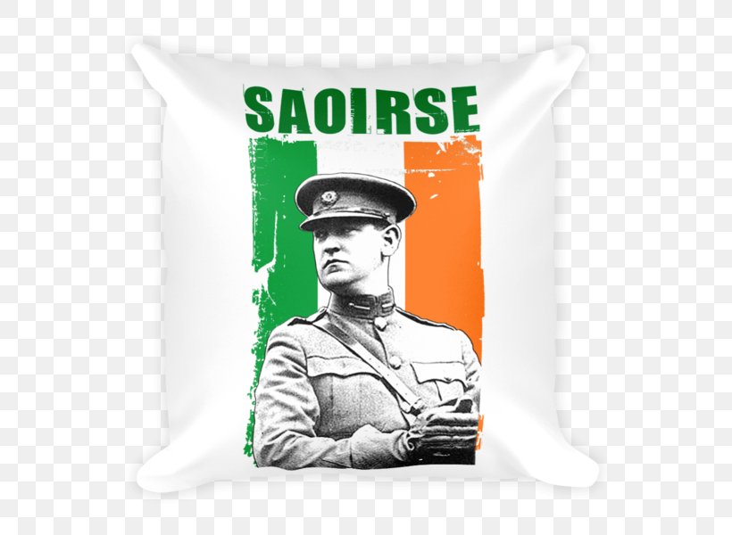 Irish Free State Easter Rising Republic Of Ireland Pillow, PNG, 600x600px, Irish Free State, Cushion, Easter Rising, History, History Of Ireland Download Free