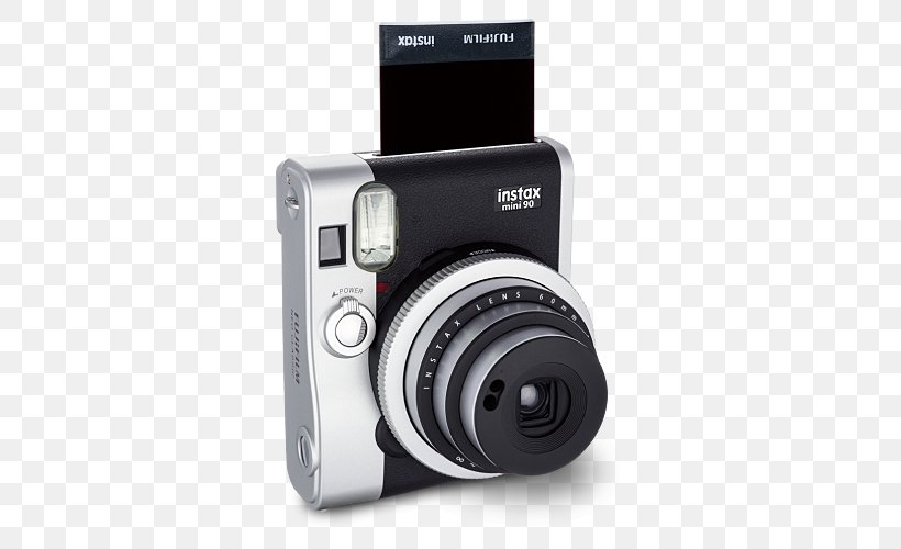 Photographic Film Fujifilm Instax Mini 90 NEO CLASSIC, PNG, 500x500px, Photographic Film, Camera, Camera Accessory, Camera Lens, Cameras Optics Download Free