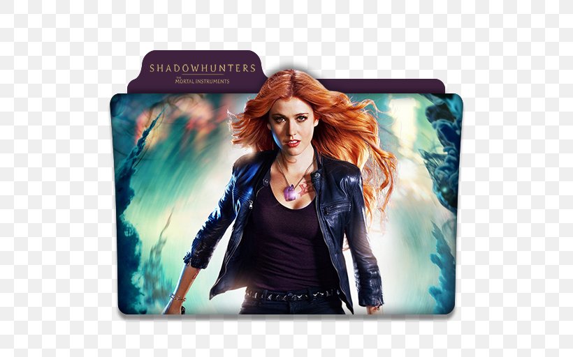 Shadowhunters Clary Fray City Of Bones Serial Episode, PNG, 512x512px, 2016, 2017, Shadowhunters, Brown Hair, City Of Bones Download Free
